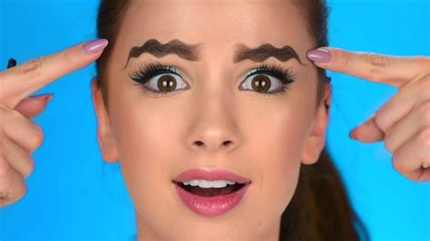 Wavy Eyebrows Trying New Viral Instagram Trend Youtube