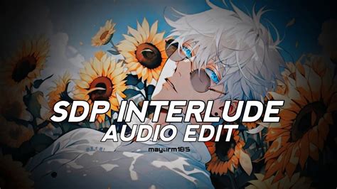 Sdp Interlude Travis Scott Audio Edit YouTube