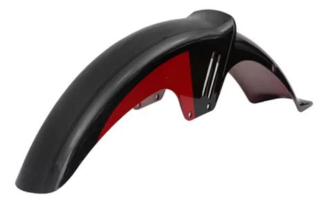 Salpicadera Delantera Para Italika Forza Negro Rojo Mtc