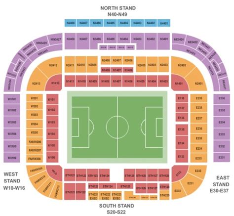 Old Trafford Football Stadium Tickets in Manchester, Seating Charts ...