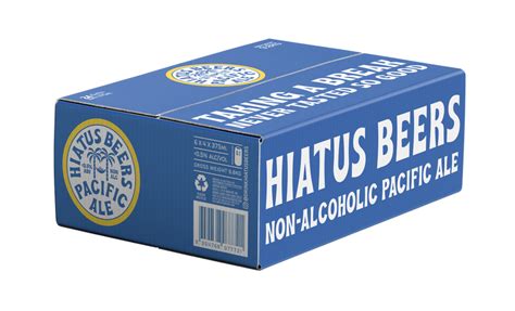 Hiatus Non Alcoholic Pacific Ale Beer Non Alcoholic 375ml The Non