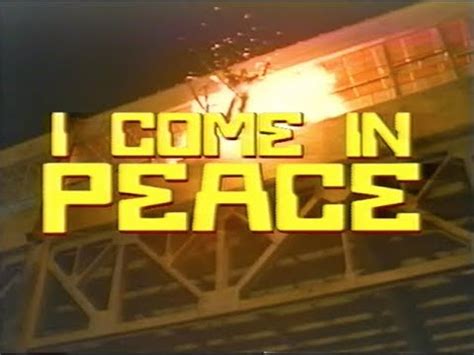 I Come In Peace 1990 VHS Movie Trailer YouTube