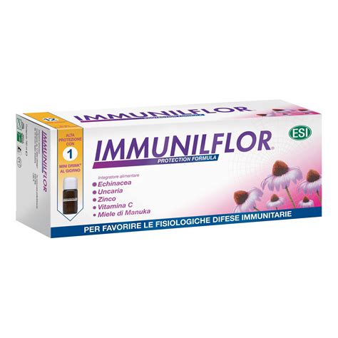 ESI IMMUNILFLOR 12 MINI DRINK Acquista Ora Parafarmacia Conciapelli