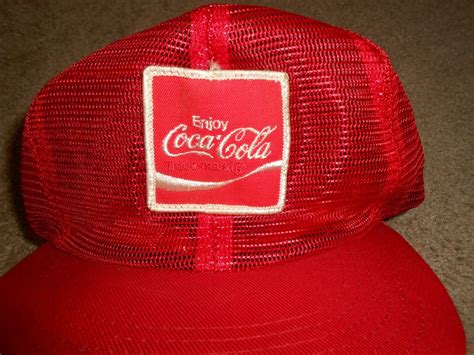 Vintage Coca Cola Mesh Trucker Hat Snapback Hat Baseb Gem