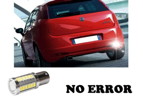 Lampada Retromarcia No Error Led P W Ba S Canbus Fiat Grande Punto