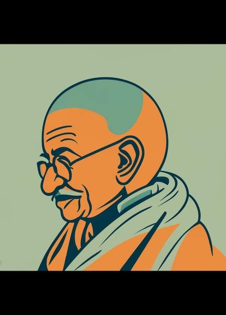 Premium Ai Image Happy Gandhi Jayanti Gandhi Ji D Image