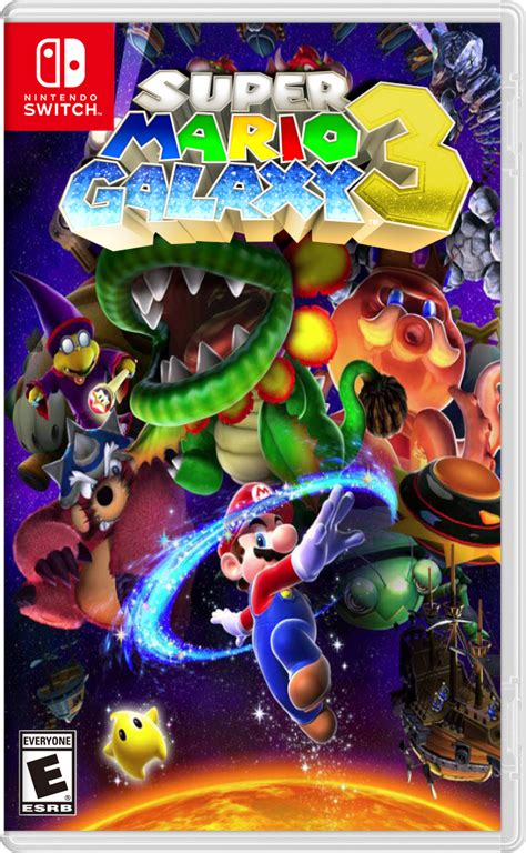 Super mario galaxy 3 cover koncept : r/SuperMarioGalaxy