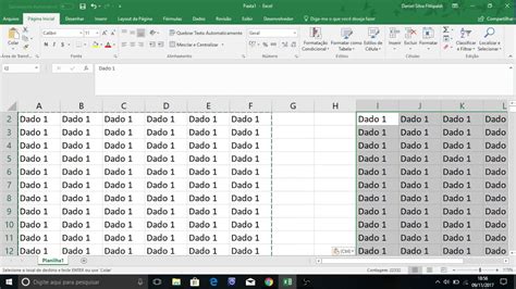 Atalho Para Selecionar E Preencher Banco De Dados No Excel Youtube
