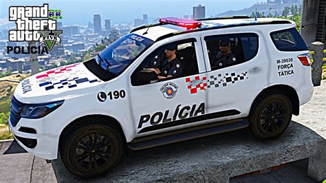 FORÇA TÁTICA EM PERSEGUIÇÃO PMESP GTA 5 POLICIAL YouTube