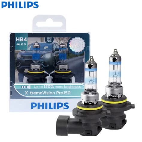 Philips X TremeVision Pro150 9006 HB4 12V 51W 150 Bright Light Halogen