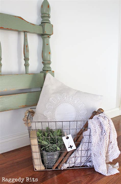 How To Use An Old Farmhouse Bedhead As Wall Art Raggedy Bits