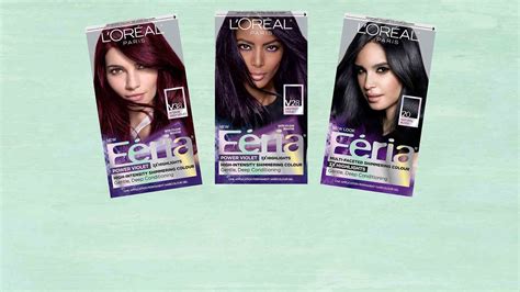 The L'Oréal Paris Féria Hair Color Chart