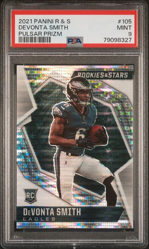 2021 Panini Rookies Stars Rookies Pulsar Prizm 105 Devonta Smith