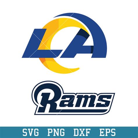 Los Angeles Rams Logo Svg Los Angeles Rams Svg Nfl Svg Pn Inspire Uplift