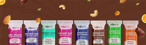 Sorich Organics Multigrain Energy Protein Bars Chocolate Chunk Pack Of