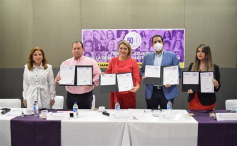 Acuerdan Democracia Paritaria Pri Fpm Y Mc En Sinaloa