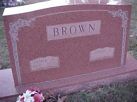 Elmer W Brown 1907 1970 Find A Grave Memorial Grave Memorials Elmer Find A Grave