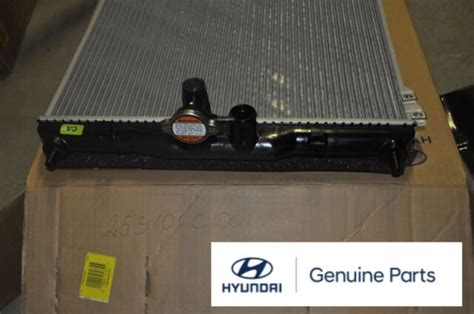 HYUNDAI GETZ TB 1 1L 1 6L 2002 ENGINE COOLING RADIATOR NEW OEM