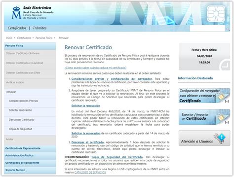 Guía para renovar el certificado digital de la FNMT Ecomputer León