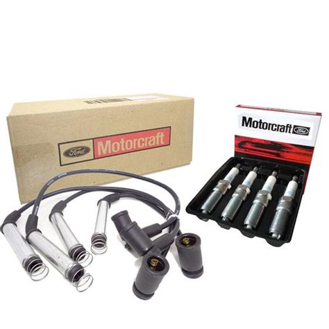 Kit Cabos E Velas Ford Motorcraft Linha Ford Zetec Rocam Ford Courier