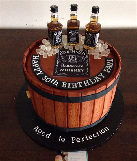 Jack Daniels Inspired Cake Birthday Cake For Him 21st Birthday