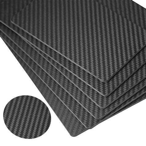 Sgs Twill Carbon Fiber Laminate Sheet Panel Anti Ultraviolet Radiation