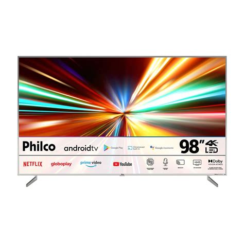 Smart Tv Led 55 Uhd 4k Philco Ptv55q20snbl Netflix Dolby Audio