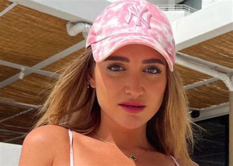 Georgia Harrison Has Nip Slip In A Pink Bikini During Ibiza Getaway