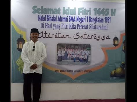 Halal Bihalal Smansa Youtube