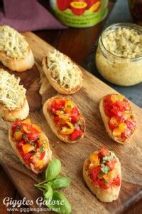 Entertaining Make Your Own Bruschetta Bar Giggles Galore