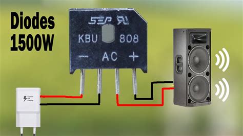 Diy Powerful Ultra Bass Amplifier With Bridge Diodes No Ic Simple