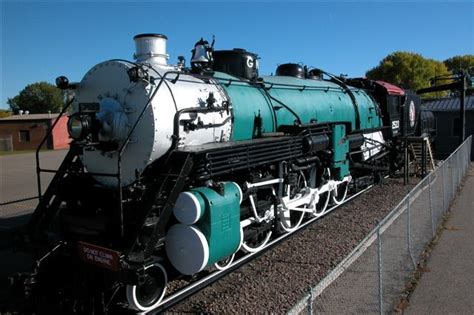 Great Northern Railway Engine 2523 At The Kandiyohi County Historical