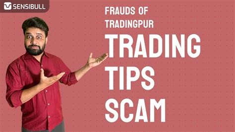 This Is How You Get Scammed Through Trading Tips Frauds Of Tradingpur