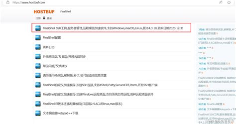 FinalShell 安装 及使用教程 finalshell官网 CSDN博客