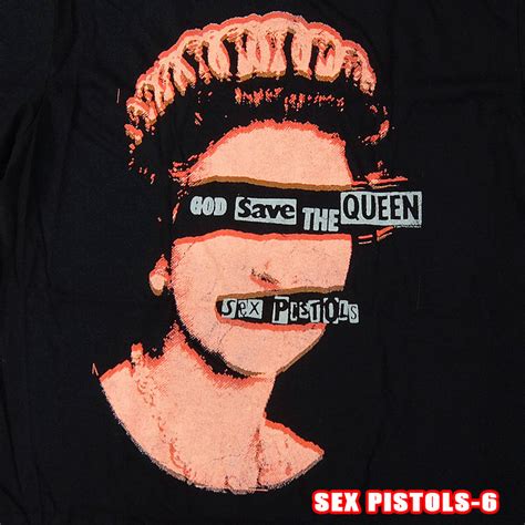 Rock Tee Sex Pistols Logo Save The Queen T