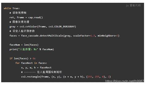 Python计算机视觉opencv库实现实时摄像头人脸检测示例python脚本之家