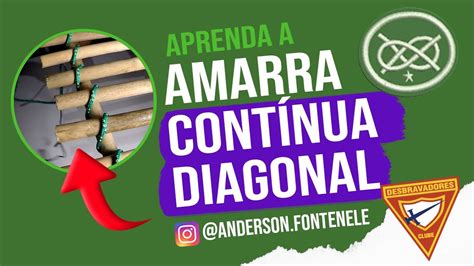 Amarra Contínua Diagonal DBV8 YouTube