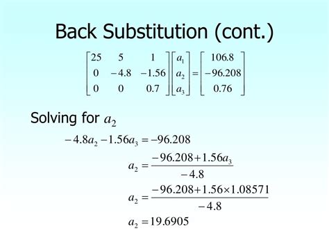 Ppt Gaussian Elimination Powerpoint Presentation Free Download Id