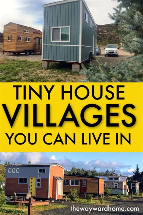 12 Tiny House Communities You Can Live In | Tiny house village, Tiny ...