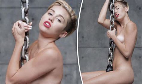 Miley Cyrus Speaks Out On Naked Wrecking Ball Video Music