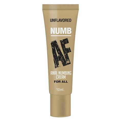 Numb Af Anal Numbing Cream Unflavored 10 Ml