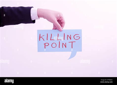 Text Showing Inspiration Killing Point Business Overview Phase End