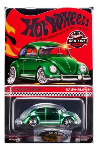 Hot Wheels Kawa Bug A Exclusive Rlc Vocho Vw Verde Parche