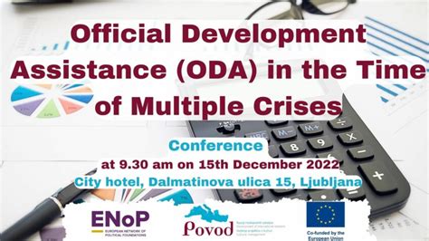 Official Development Assistance Oda In The Time Of Multiple Crises Enop