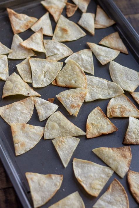 Avocado Oil Baked Tortilla Chips • The Healthy Toast