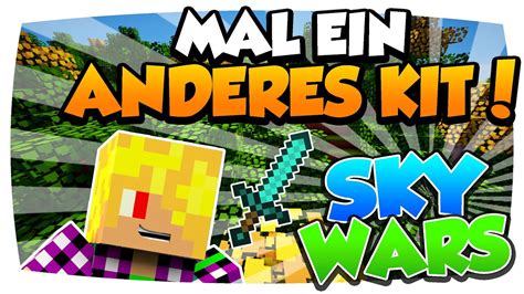 Mal Ein ANDERES KIT Minecraft SKYWARS JamateyLP YouTube