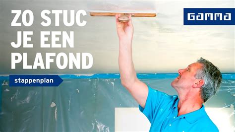 Plafond Stucen Zelf Een Plafond Stucen Wanden En Plafonds How To