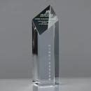 Diamond Shaped Optical Crystal Obelisk Tower Award F003 S FineAwards