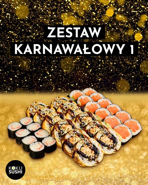 Sprawdź zestawy sylwestrowe w Koku Sushi Do wyboru kilka wariantów