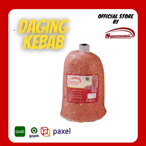 Jual Daging Kebab Sapi 2kg Premium Halal Dengan Tiang Merk Syawarma